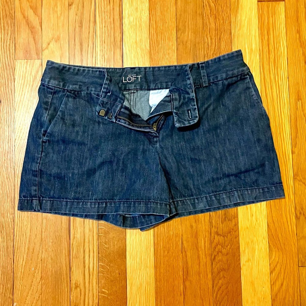 Anne Taylor Loft Denim Riviera Shorts